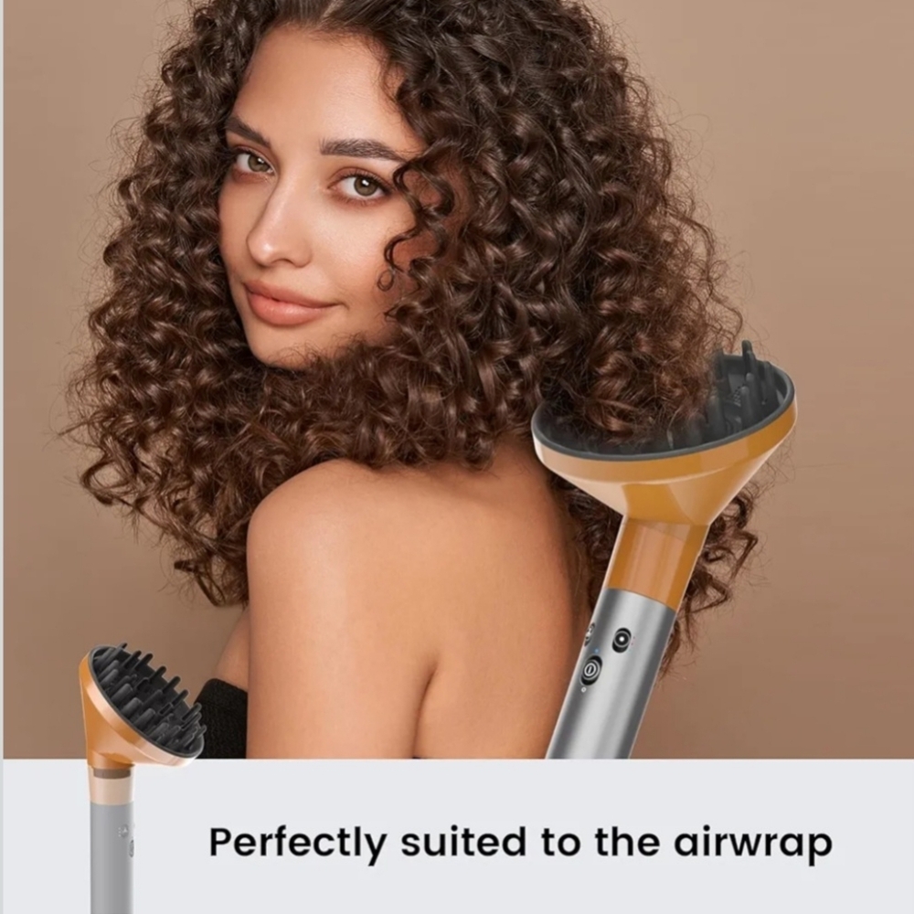 Dyson Airwrap Hair Diffuser Attachment For Models HS01 HS03 HS05 Copper NEW - Picture 4 of 10